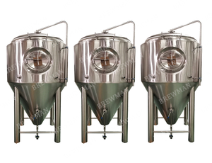 Fermentador de cerveza cónico comercial de acero inoxidable 1500L para la venta