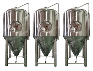 1800L Microcervecería Cylindro Fermentador cónico de acero inoxidable para la venta